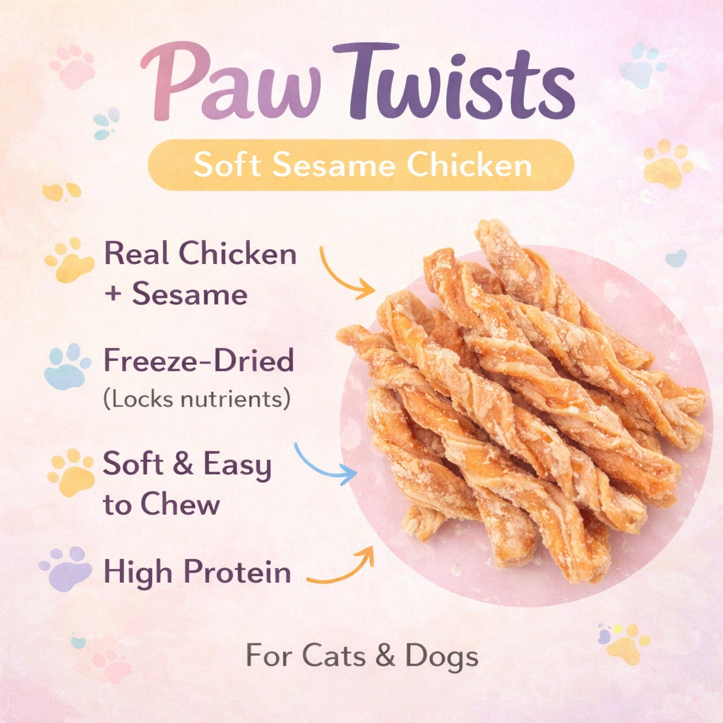 Ultimate Dog Treat Trio | Chicken, Egg Yolk & Sesame Dog Treat Bundle | Natural High Protein Soft Chews for Dogs