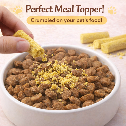 Freeze Dried Egg Yolk 100g Natural | High-Protein | Supports Skin, Coat & Immune Health Premium Nutrition for Cats & Dogs