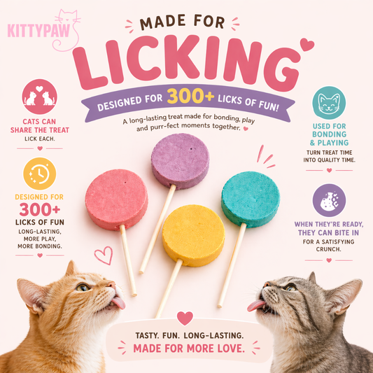 Cat Treat Bundle – 3 Pack KittyPaw Snacks | Chicken, Cheddar & Egg Yolk | Healthy, Grain Free Cat Treats UK