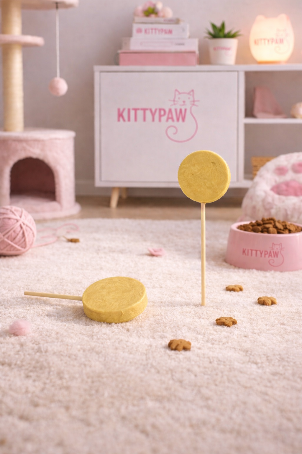 Cat Treat Bundle – 3 Pack KittyPaw Snacks | Chicken, Cheddar & Egg Yolk | Healthy, Grain Free Cat Treats UK